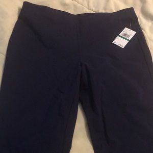 Michael Kors skinny leg navy slacks